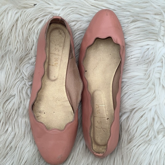 Leather Ballet Flats - Picture 3 of 6